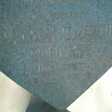 GRIEBENOW Leonore Elizabeth nee VAN HEERDEN 1952-197?