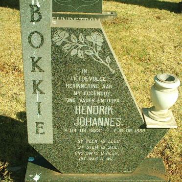 HERBST Hendrik Johannes 1923-1989