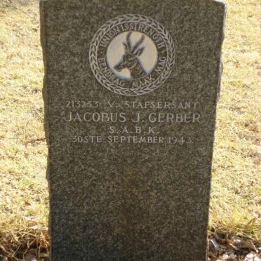 GERBER Jacobus J. -1943