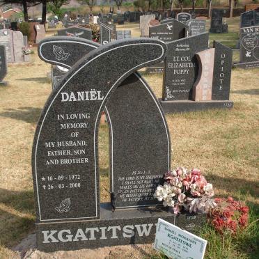 KGATITSWE Daniel Mokatane 1972-2000