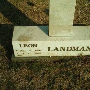 LANDMAN Leon 1953-1995