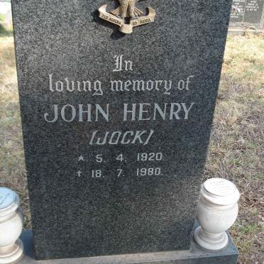 LAW John Henry 1920-1980