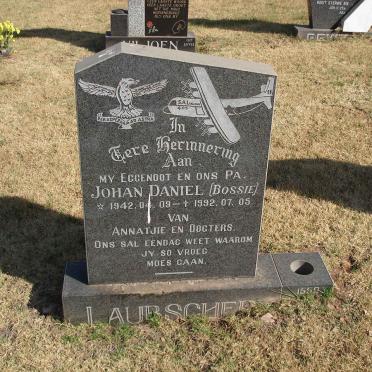 LAUBSCHER Johan Daniel 1942-1992