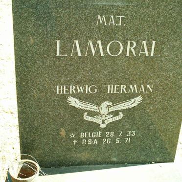 LAMORAL Herwig Herman 1933-1971