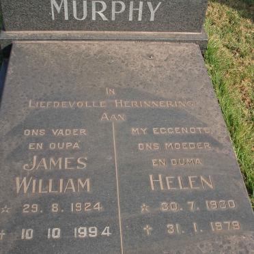 MURPHY James William 1924-1994 &amp; Helen 1930-1979
