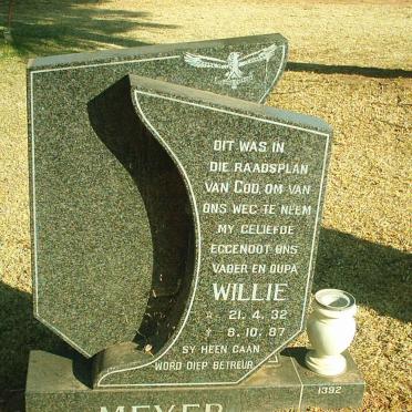 MEYER Willie 1932-1987