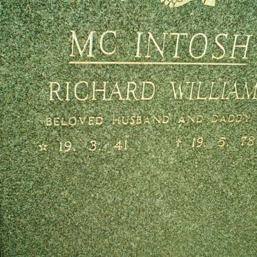 McINTOSH Richard William 1941-1978