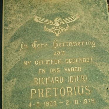PRETORIUS Richard 1929-1976