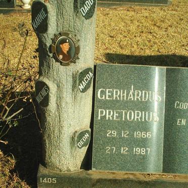 PRETORIUS Gerhardus 1966-1987