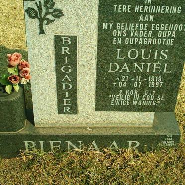 PIENAAR Louis Daniel 1919-1997