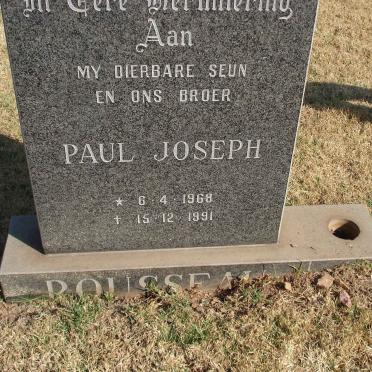 ROUSSEAU Paul Joseph 1968-1991