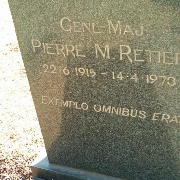 RETIEF Pierre M. 1915-1973