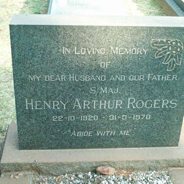 ROGERS Henry Arthur 1920-1970