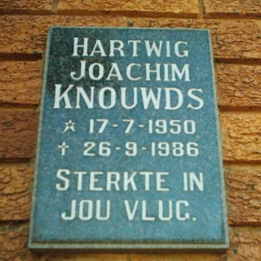 KNOUWDS Hartwig Joachim 1950-1986