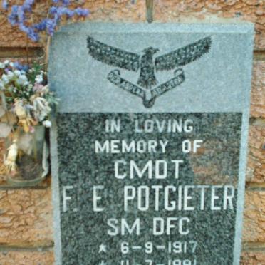 POTGIETER F.E. 1917-1991