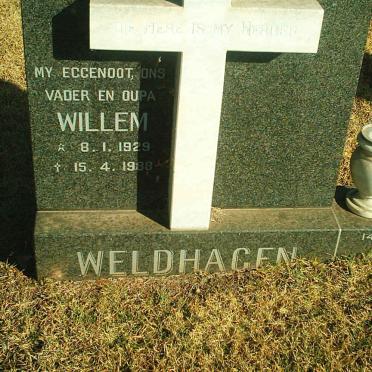 WELDHAGEN Willem 1929-1988