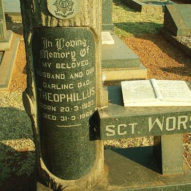 WORST Theophillus 1923-1969