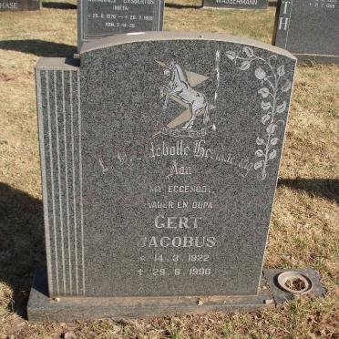 ? Gert Jacobus 1922-1990