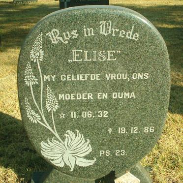 ? Elise 1932-1986
