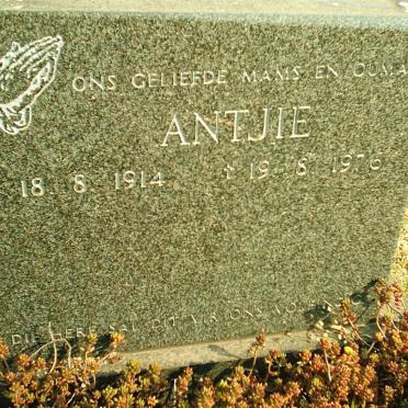 ? Antjie 1914-1976