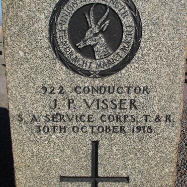 VISSER J.P. -1918