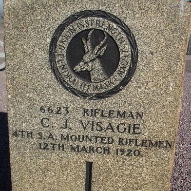 VISAGIE C.J. -1920