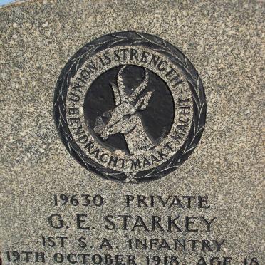 STARKEY G.E, -1918