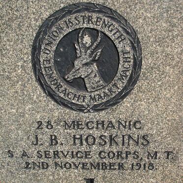 HOSKINS J.B. -1918