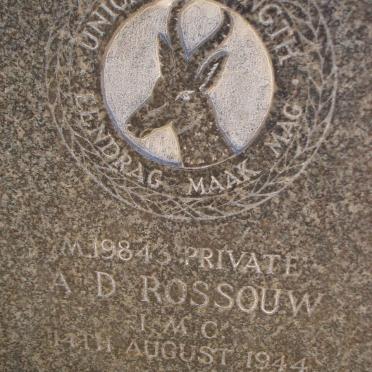 ROSSOUW A.D. -1944