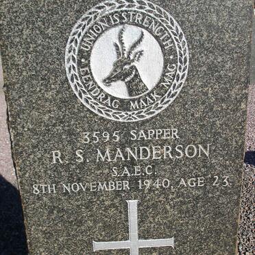 MANDERSON R.S. -1940