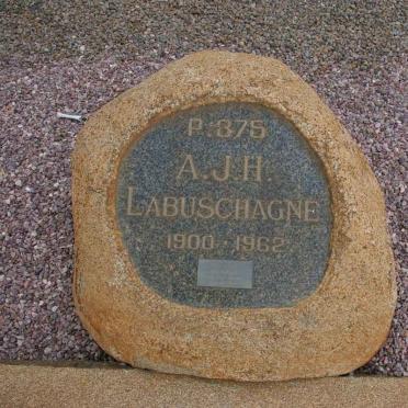 LABUSCHAGNE A.J.H. 1900-1962 &amp; Anna Sophia 1900-1988