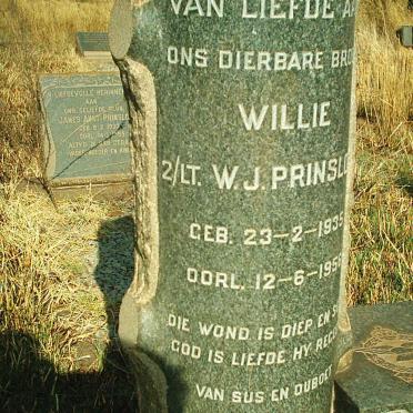 PRINSLOO W.J. 1935-1956