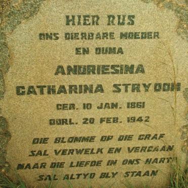 STRYDOM Andriesina Catharina 1861-1942