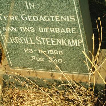 STEENKAMP Erroll -1960