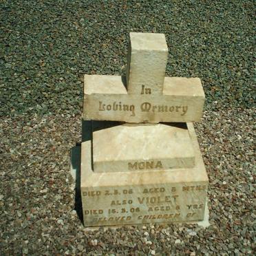 ? Mona -1906 :: ? Violet -1906