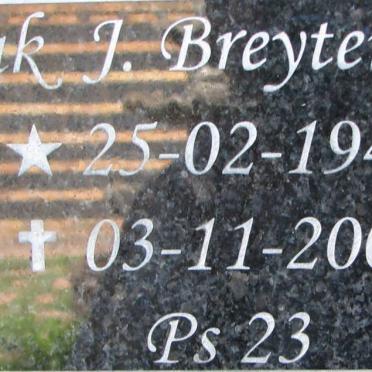BREYTENBACH Izak J. 1945-2005