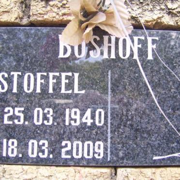 BOSHOFF Stoffel 1940-2009