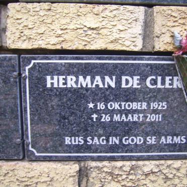 CLER? Herman, de 1925-2011