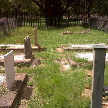 2. Overview of the relocated graves at the Heatherdale cemetery