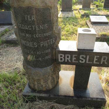 BRESLER Andries Pieter 1919-1961