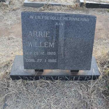 DEVENTER Arrie Willem, van 1920-1986