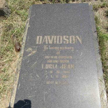 DAVIDSON Lucia Jean 1945-
