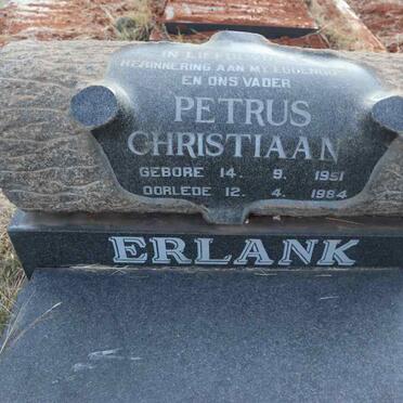 ERLANK Petrus Christiaan 1951-1984