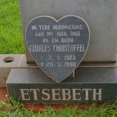 ETSEBETH Charles Christoffel 1923-1998