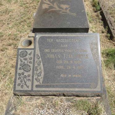 FRITZ Johan T.D. 1886-1967