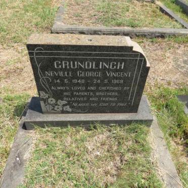 GRUNDLINGH Neville George Vincent 1948-1969