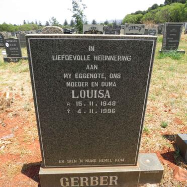 GERBER Louisa 1948-1996