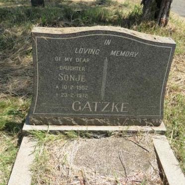 GATZKE Sonje 1952-1972