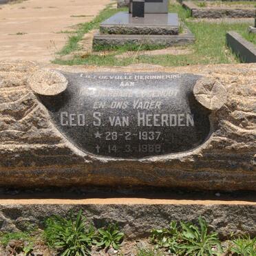 HEERDEN Geo. S., van 1937-1968