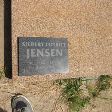 JENSEN Siebert Lotriet 1933-2020